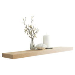 Wandboard Shelvy 80 Eiche Sonoma Nachbildung B/H/T: ca. 80x4x24 cm