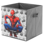 POCO Einrichtungsmarkt Nobitz Stoffbox Spiderman grau B/H/T: ca. 32x32x32 cm