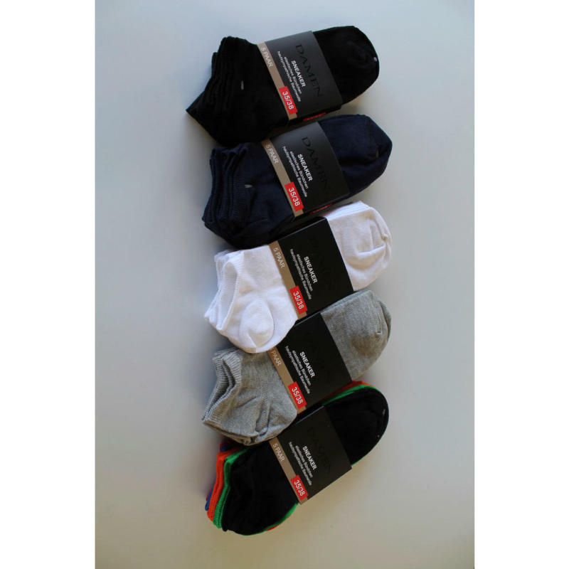 Damen-Socken sortiert 5 Packstücke Größe 35-38