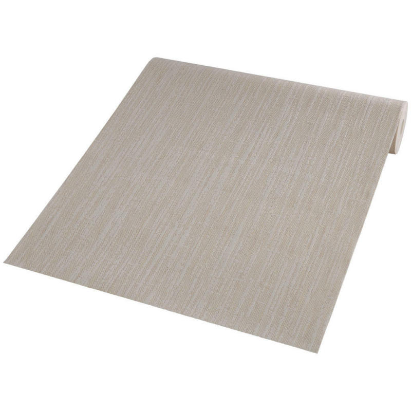 Vliestapete Textiloptik beige B/L: ca. 53x1005 cm
