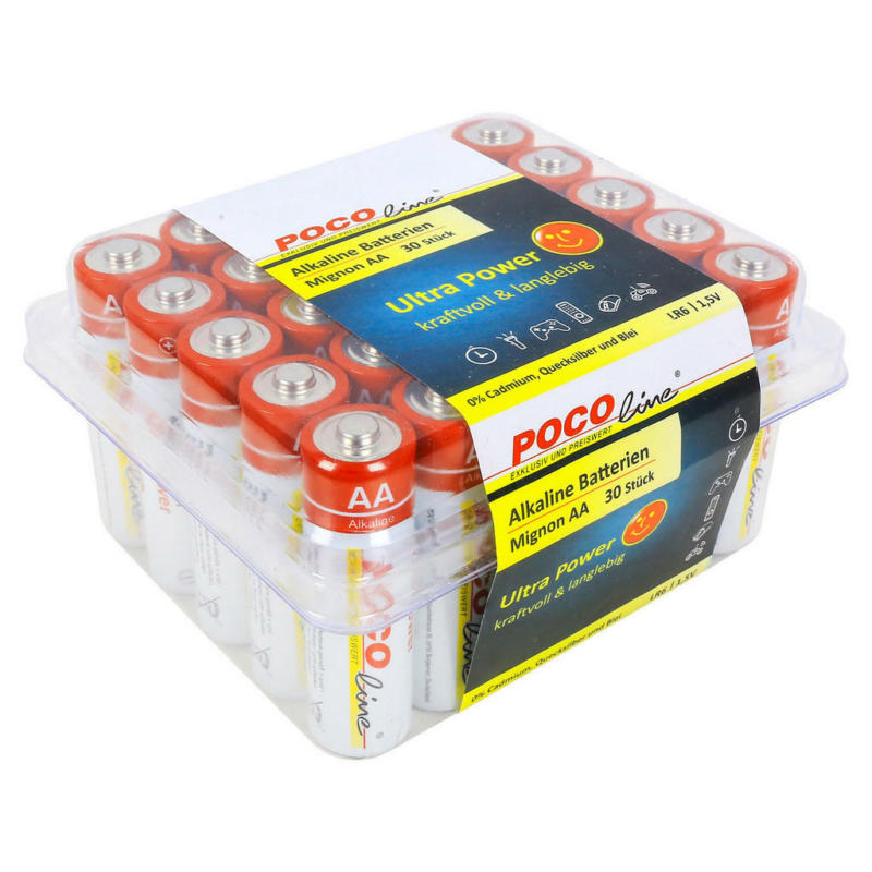 POCOline Batterie AA LR6 DSP UG 30B 30er Pack