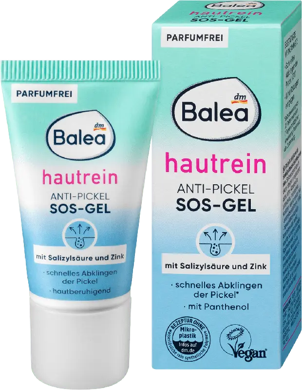 Balea hautrein Anti-Pickel SOS-Gel