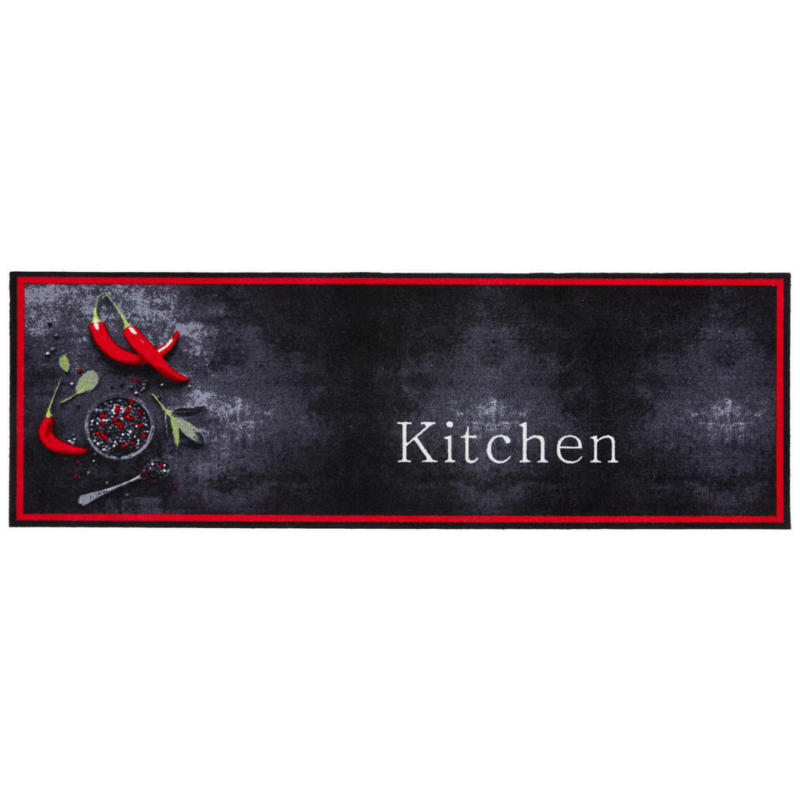 Küchenläufer Cook&Wash rot B/L: ca. 50x150 cm