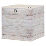 POCO Einrichtungsmarkt Bardowick Motivbox Wood beige B/H/T: ca. 32x32x32 cm