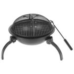 POCO Einrichtungsmarkt Eningen Feuerkorb Barbecue Champ Wood schwarz Stahl H/D: ca. 40x52 cm