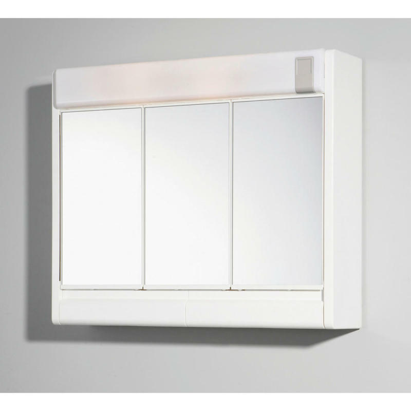 Spiegelschrank Sunny weiß B/H/T: ca. 60x51x16 cm