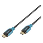 POCO Einrichtungsmarkt Viernheim Vivanco HDMI-Kabel blau schwarz