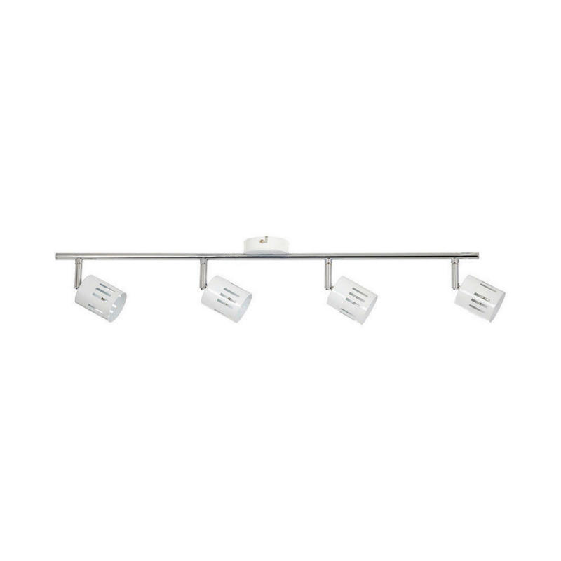 Britop Lighting Spotbalken 2744402 weiß Chrom Metall B/H: ca. 82x13 cm G9 4 Brennstellen