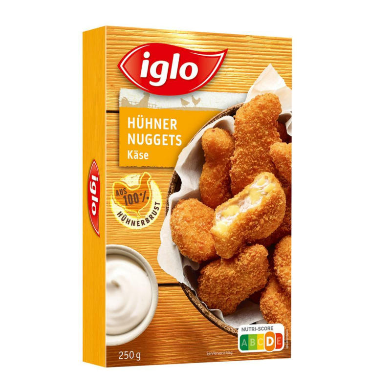 Iglo Hühner Nuggets Käse