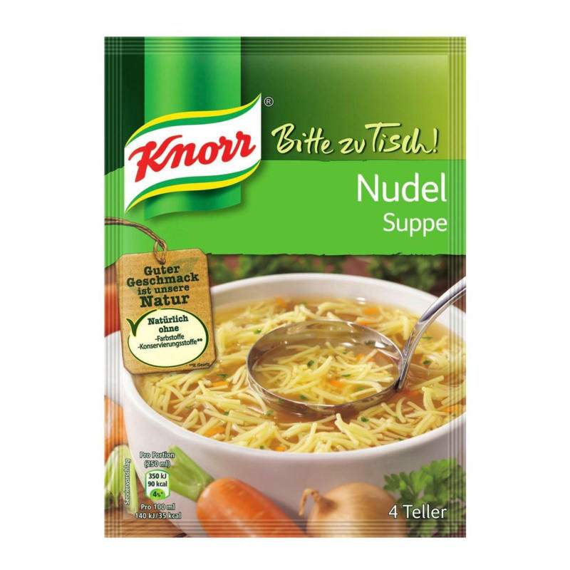 Knorr Bitte zu Tisch Nudelsuppe