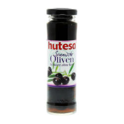 Hutesa Schwarze Oliven ohne Kern