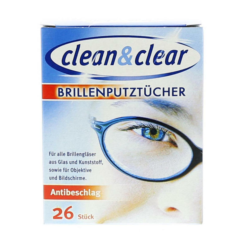 Clean & Clear Brillenputztücher