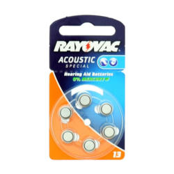 Rayovac Hörgerätbatterie Typ 13