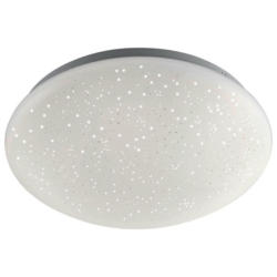 LeuchtenDirekt Deckenleuchte 14242-16 weiß Metall Kunststoff H/D: ca. 12x39 cm