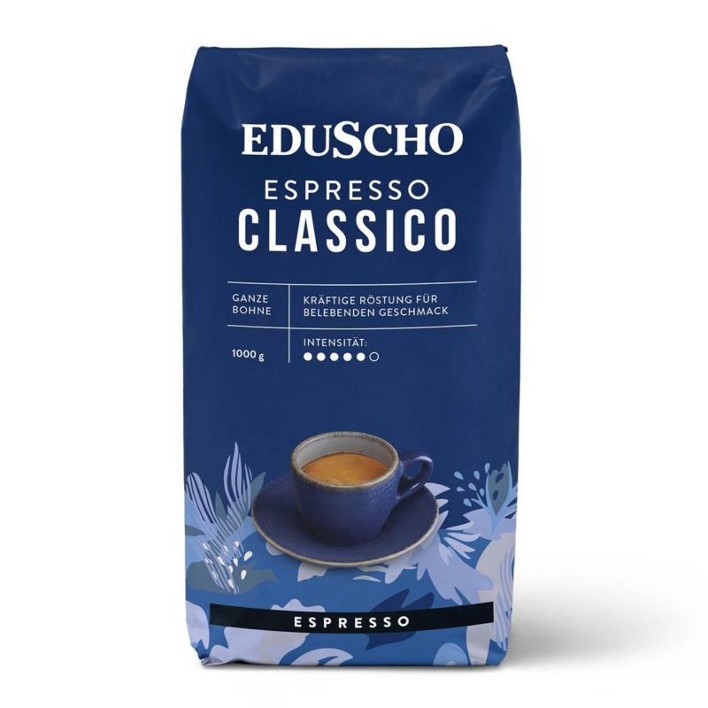 Eduscho Espresso Classico ganze Bohne