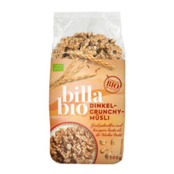 BILLA Bio Dinkel Crunchy-Müsli