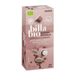 BILLA Bio Kapseln Espresso kompostierbar