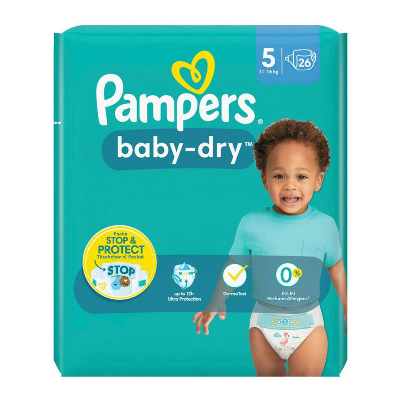 Pampers Baby Dry Gr. 5 Windeln