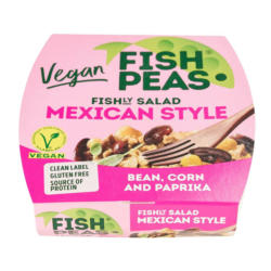 Fish Peas Vegan Fishly Salad Mexican Style