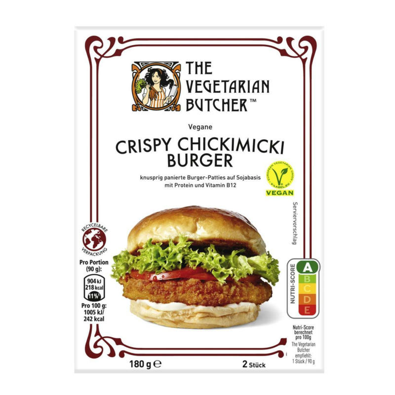 The Vegetarian Butcher Chickimicki Burger