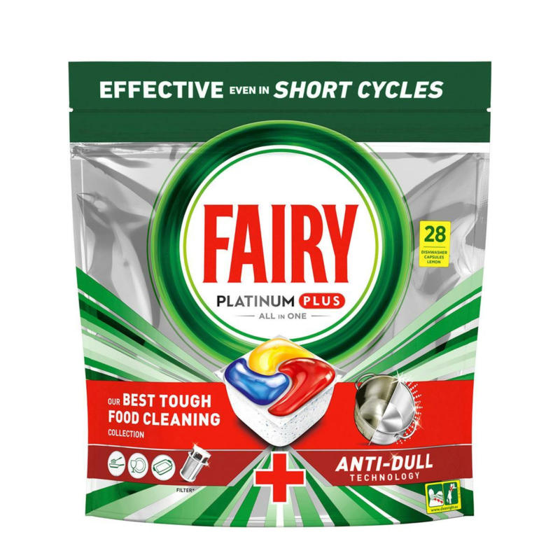 Fairy Tabs Platinum Plus Zitrone