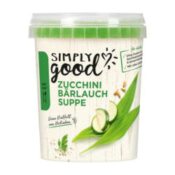 Simply Good Zucchini Bärlauchsuppe