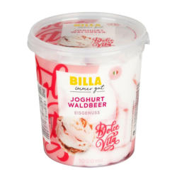 BILLA Joghurt Waldbeer Eis
