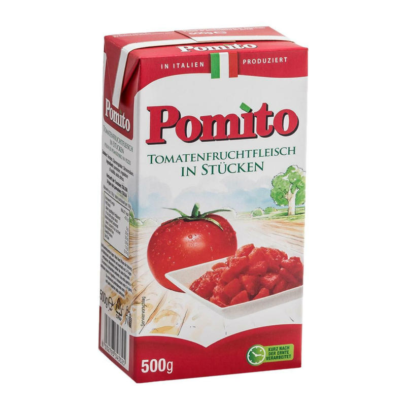 Pomito Tomatenfruchtfleisch in Stücken