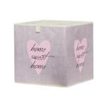 POCO Einrichtungsmarkt Bardowick Motivbox Heart rosa hellbeige B/H/T: ca. 32x32x32 cm