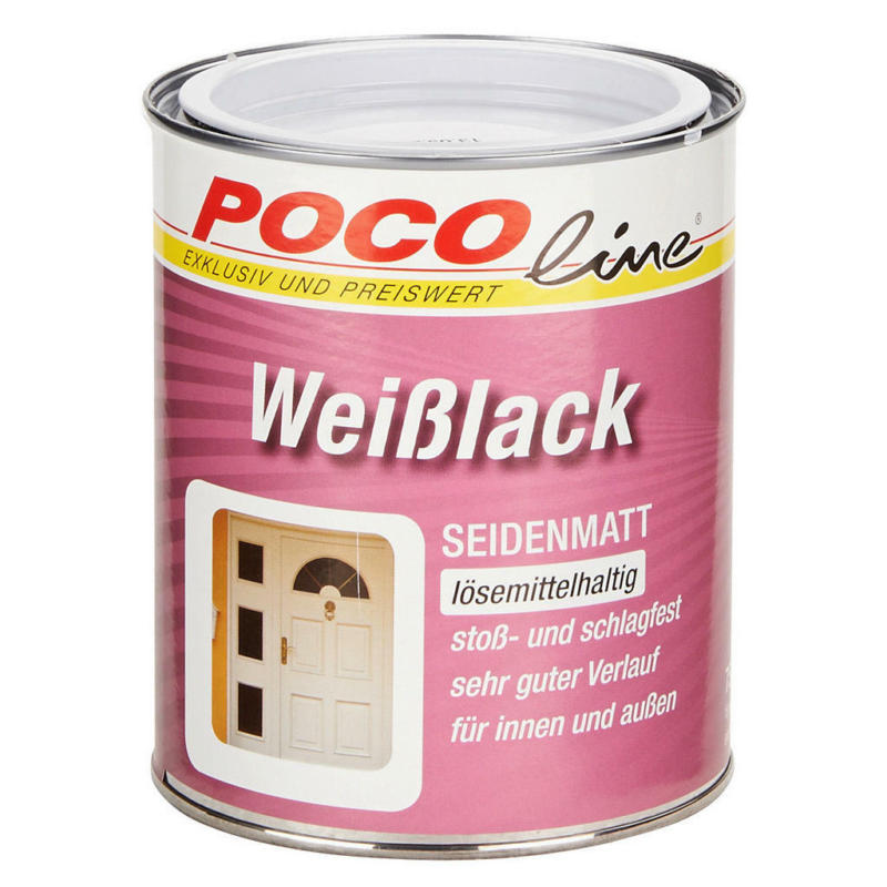 Weißlack weiß seidenmatt ca. 0,75 l