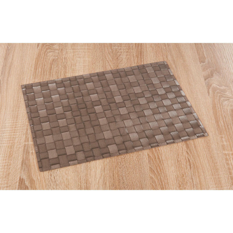 Platzmatte taupe Kunststoff B/L: ca. 30x45 cm