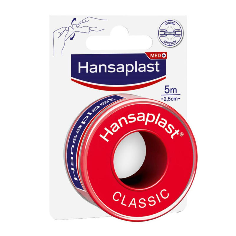 Hansaplast Classic Fixierpflaster 5mx2,5cm