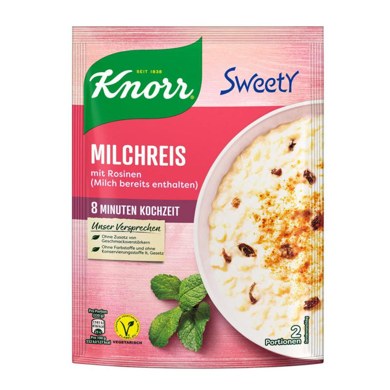 Knorr Sweety Milchreis