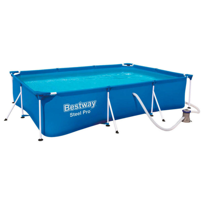 Bestway Pool Steel Pro Frame Pool-Set B/H/L: ca. 201x66x300 cm