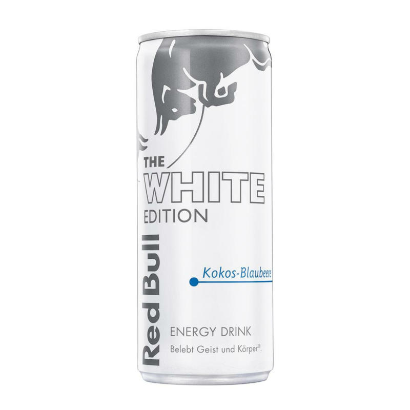 Red Bull Energy Drink White Edition Kokos-Blaubeere