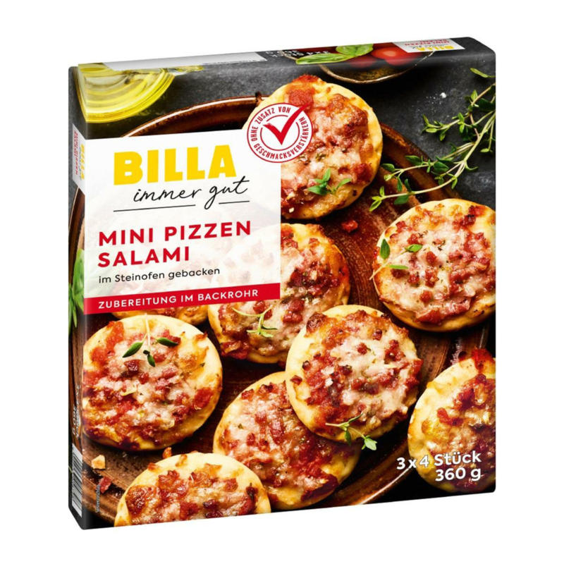 BILLA Mini-Pizzen Salami