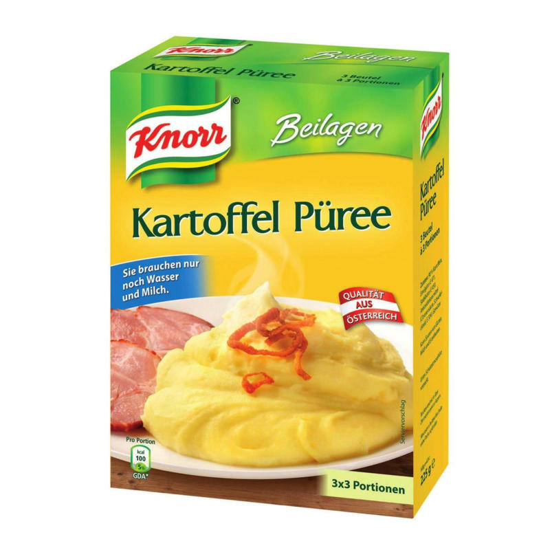 Knorr Kartoffel Püree