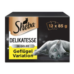 Sheba Delikatesse in Gelee Geflügel Variation 12er