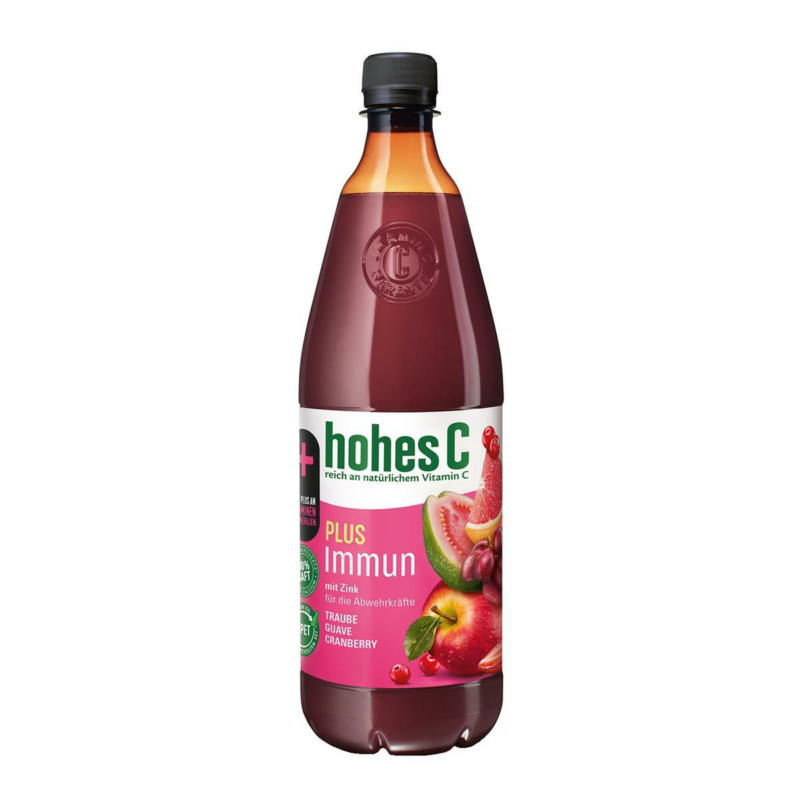 Hohes C Plus Zink Traube-Guave-Cranberry