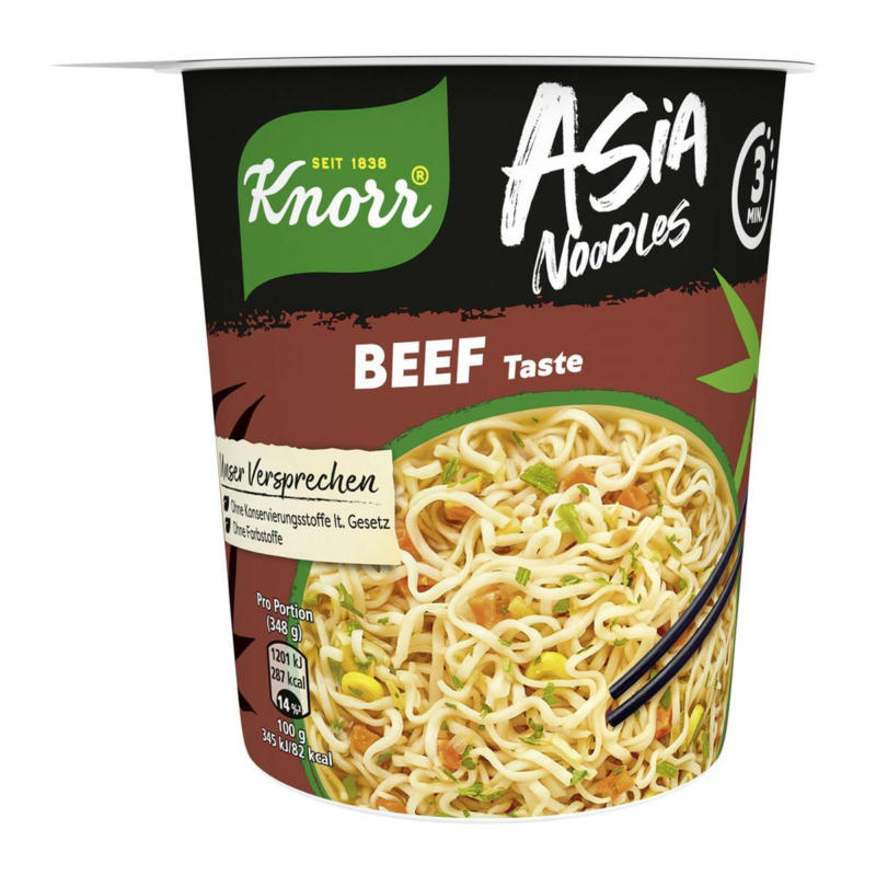 Knorr Asia Noodles Becher Rind