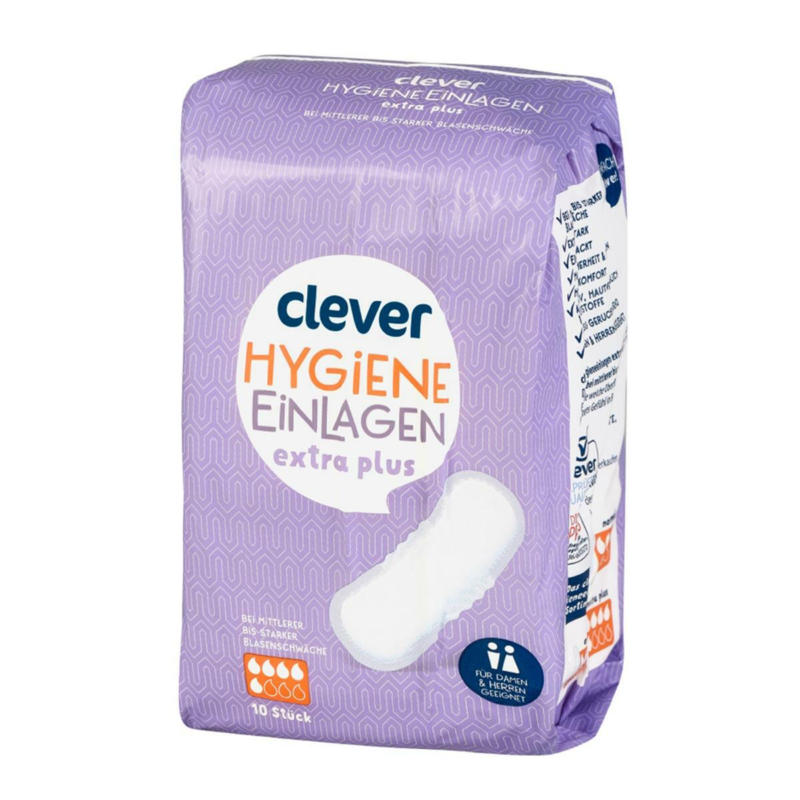 Clever Hygieneeinlagen Extra Plus