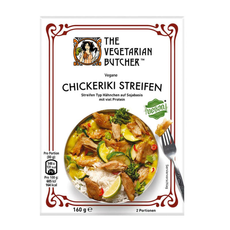 The Vegetarian Butcher Chickeriki Streifen