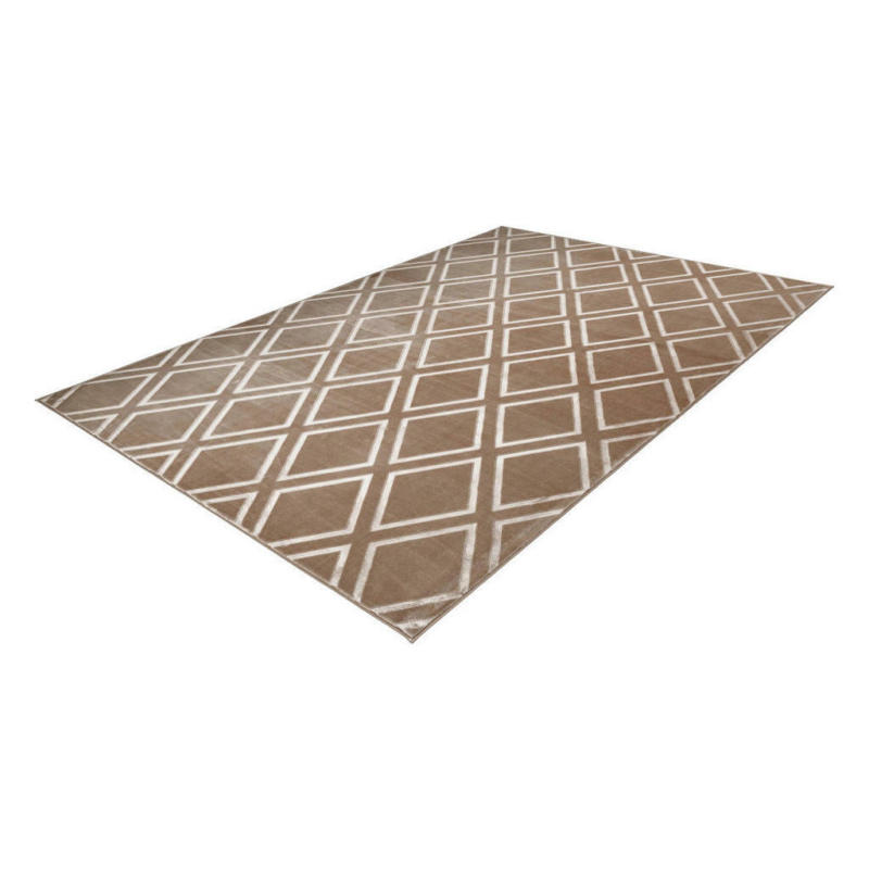 360Living Teppich Monroe taupe B/L: ca. 120x170 cm