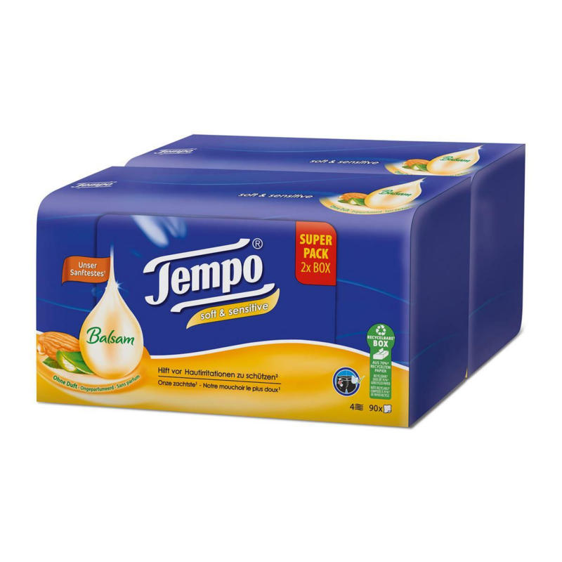 Tempo Soft & Sensitive Duo Box