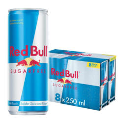 Red Bull Energy Drink 8-pack, Sugarfree