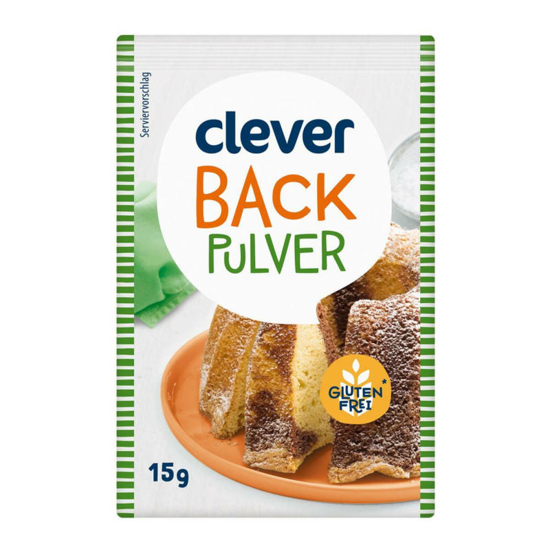 Clever Backpulver 6er
