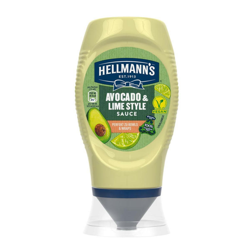 Hellmann's Vegan Avocado & Lime Style Sauce