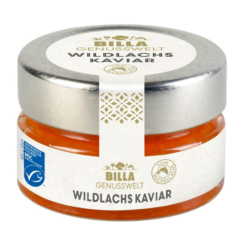 BILLA Genusswelt Wildlachskaviar