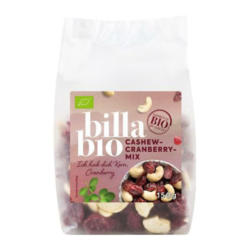 BILLA Bio Cashew-Cranberry Mix