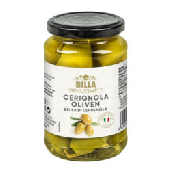BILLA Genusswelt Cerignola grüne Oliven